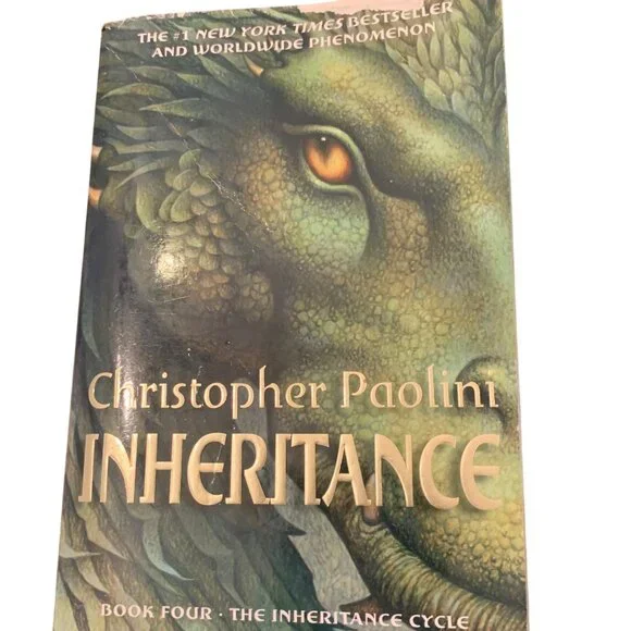 Inheritance Book 4 Inheritance Cycle Series Christopher Paolini Paperback 1st ED - Picture 2 of 9
